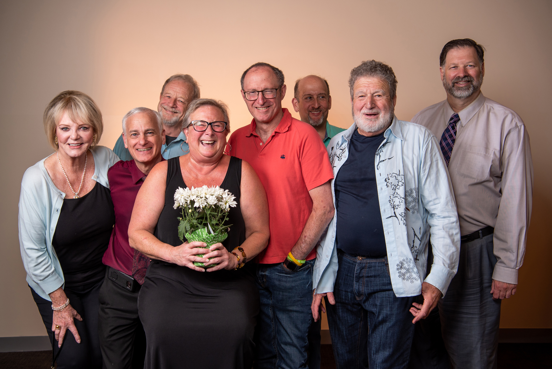 A group of people at Foundation brunch