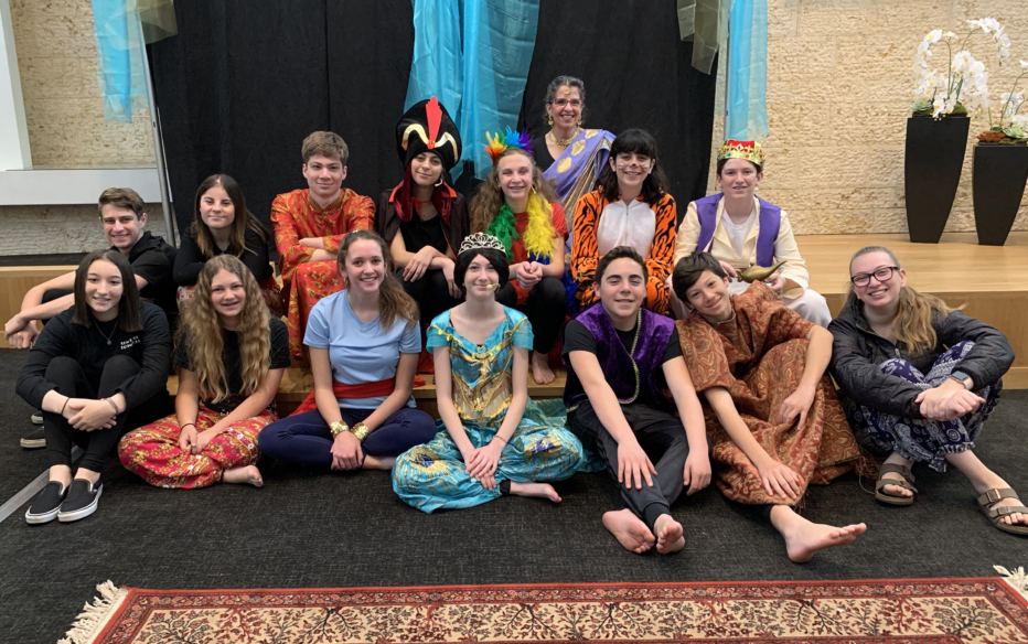 Teens in Costume