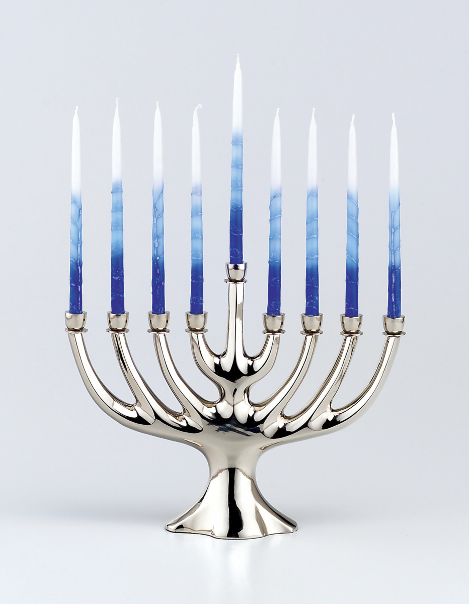 Blue Menorah