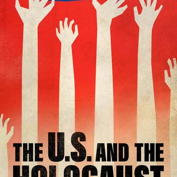 hands reaching american flag