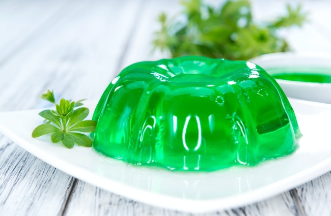 green jello mold